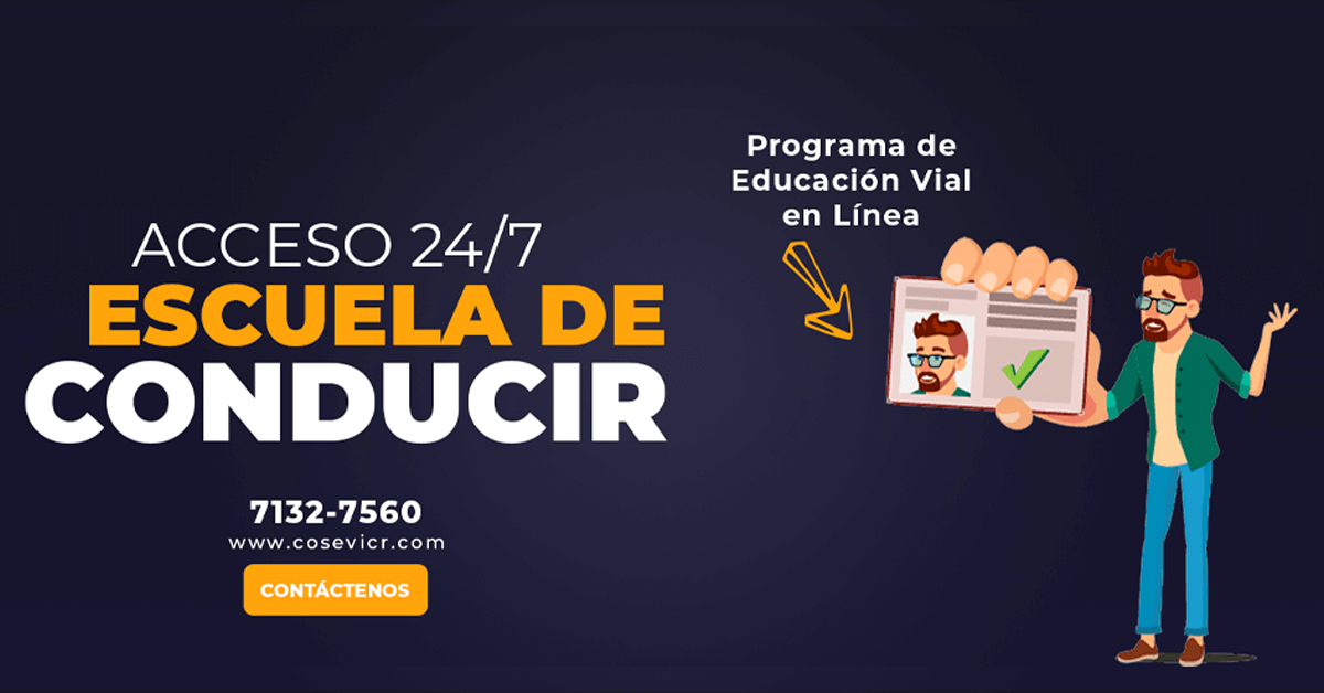 Cosevi Costa Rica Exámenes Teóricos de Conducir 2024 Capítulos y